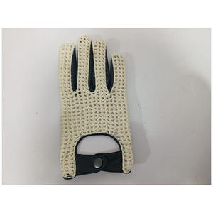 Guantes de carreras de coches transpirables de cuero personalizados con agarre mejorado no ignífugos para uso en deportes de motor al aire libre - Product Image 5