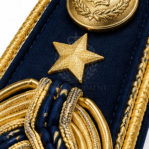 Épaulettes sur mesure, accessoires d'épaule, design couleur or pour vêtements et uniformes - Product Image 6