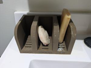 Jabonera de Madera Duradera de Lujo para Baño y Cocina con Drenaje de Agua, Accesorio Ecológico para el Hogar - Product Image 2