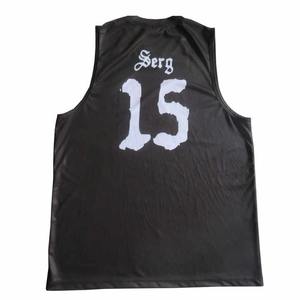 Sublimación ropa de baloncesto chaleco superior secado rápido personalizado Reversible baloncesto Jersey doble capa Reversible baloncesto Jerseys - Product Image 6