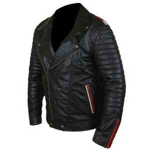 Nueva llegada de gama alta Venta caliente Hombres con estilo High Street Style Premium Quality Super Selling Jacket Real Genuine Leather For Men - Product Image 3