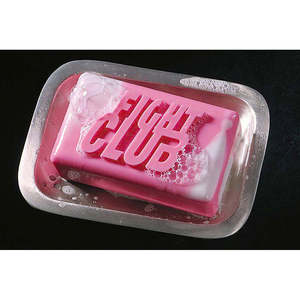 Fight Club Poster <b>Soap</b> Solid Goat Milk and Shea Butter Face <b>Soap</b> Whitening Seaeweed Fragrance Skin Lightening Properties - Product Image 1