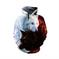 Sudadera con Capucha Unisex Personalizada con Logotipo Frontal, Térmica, Impresa en 3D por Sublimación, Forrada, de Secado Rápido, Transpirable, 100% Algodón, de Alta Calidad, 370g, para Invierno