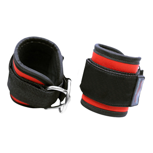 Sangles de cheville d'entraînement en néoprène OEM pour machines à câbles Double anneau en D pour l'exercice d'hiver - Product Image 2