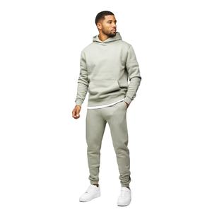 Chándal acogedor para hombre Chándales de alta calidad Algodón elegante hecho Moda OEM ODM Streetwear Conjuntos de chándal de ajuste cómodo - Product Image 1