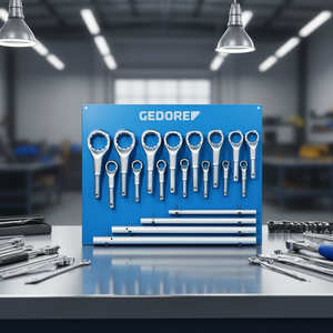 ชุดประแจแหวนปลายเดี่ยวเกโดเร เมตริก (19 ชิ้น) ชุดประแจ - Product Image 3