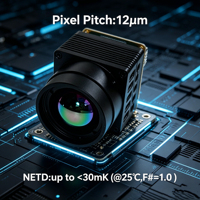 Module de caméra thermique non refroidi SupCor-S1280, 12 µm, 50 Hz, module d'imagerie thermique infrarouge, résolution 1280x1024