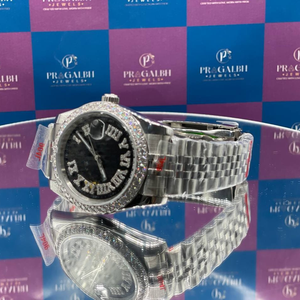 Reloj de diamantes de moissanita automático de alta calidad, reloj de Hip Hop Superior de lujo helado para hombres, precio al por mayor - Product Image 3