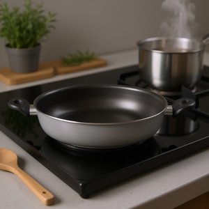 Sartén Antiadherente de Aluminio VELVET Gris de 24 cm, Compatible con TV, 62025242310001 - Product Image 3