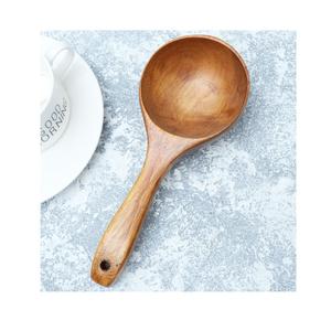 Colección de cucharas de madera hechas a mano de primera calidad, juego de herramientas de cocina suaves naturales, Ideal para cocinar, revolver, servir y hornear - Product Image 3