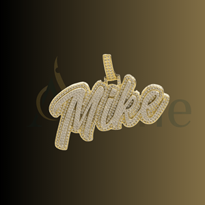 Pendentif classique avec plaque signalétique gravée Collier unisexe pour expression personnelle Pendentif personnalisé - Product Image 1