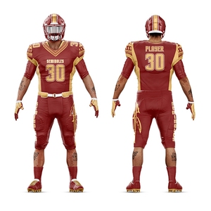 Kits d'uniformes de football américain de haute qualité pantalons extensibles confortables sublimés directs d'usine pantalons courts pour Club - Product Image 6