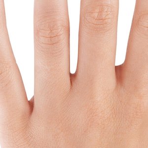 Anillo AURALUXURIA para Mujer, Oro Amarillo de 14K, Diamante Cultivado en Laboratorio, Diseño de Estrella con 8 Piedras Laterales - Product Image 5