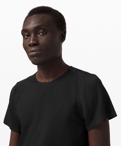 เสื้อยืดผู้ชายผ้าฝ้ายแท้ 100% แบบเรียบ คุณภาพสูง พิมพ์โลโก้ตามสั่ง เสื้อยืดผ้าฝ้ายผู้ชาย - Product Image 2