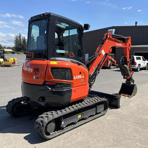 Pour Kubota U35-4 petite mini pelle équipement de Construction en bon état avec poids de fonctionnement de 5 tonnes et chenille de moteur Kubota - Product Image 1
