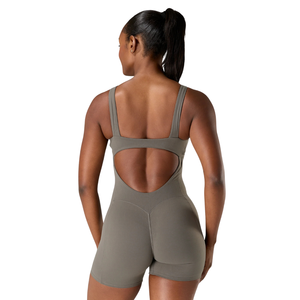 Womens Fitness Romper One Piece Sleeveless Bodysuit Stretch Compression <b>Gym</b> Training Yoga Workout <b>Wear</b> - Product Image 3