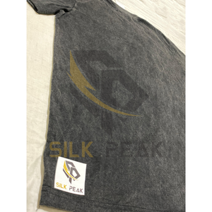 Logotipo personalizado 280G Vintage ácido lavado camiseta hombres apenado peso pesado algodón en blanco camiseta de gran tamaño 100% algodón camiseta de los hombres - Product Image 6