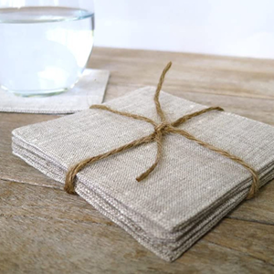 Unique Cotton <b>Coaster</b>, <b>Drinks</b> Absorbent, Birthday Housewarming Gifts, Farmhouse Living Room Table Decor OEM - Product Image 5