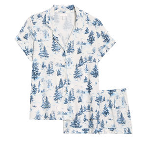 <span class=keywords><strong>Pigiama</strong></span> corto ecologico da <span class=keywords><strong>donna</strong></span>, set loungewear stampato, <span class=keywords><strong>camicia</strong></span> <span class=keywords><strong>a</strong></span> maniche corte e pantaloncini, set estivo, <span class=keywords><strong>pigiama</strong></span> in bambù da <span class=keywords><strong>donna</strong></span>, <span class=keywords><strong>pigiama</strong></span> due pezzi. - Product Image 3