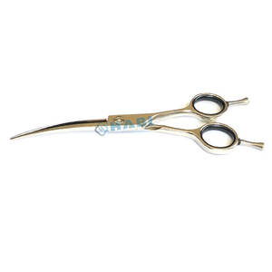 Professional Dog Hair Grooming <b>Scissors</b> Custom Stainless Steel Double Finger Rest Mirror Finish Pet Grooming <b>Shears</b> Supplier - Product Image 2