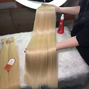 Extensiones de cabello de trama de lujo superior, superventas, cabello virgen 100% crudo vietnamita, cabello virgen súper dibujado Doble - Product Image 5