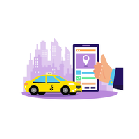 Application de transport sécurisé, 20 ans d'expérience en développement, plateforme de taxi en marque blanche avec prise en charge multilingue et interface utilisateur (UI) et expérience utilisateur (UX) pour les taxis.