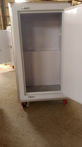 Réfrigérateur portable, boîte isotherme pour fourgonnette, tricycle, DC24V AC220V, boîte de transport pour chaîne du froid avec roues - Product Image 5
