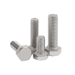 Promotional Price SS304 Stainless Steel Nut Bolt Hexagon <strong>Head</strong> Bolt <strong>Din933</strong> - Product Image 6