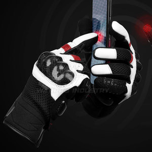 Motorbike Riding Gloves Reinforced Comfortable Fit Breathable Sports Racing Accessories Anti <b>Slip</b> Motorbike Riding Gloves - Product Image 4