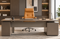 Fauteuil de Direction Inclinable à Dossier Haut avec Repose-Pieds Extensible et Base Pivotante pour Bureau de Direction - Fournisseur