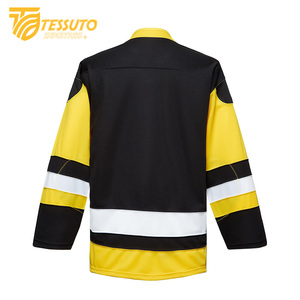 ชุดกีฬาฮ็อกกี้น้ำแข็ง100% โพลีเอสเตอร์น้ำหนักเบาออกแบบโลโก้และชื่อทีมได้ตามต้องการ - Product Image 3