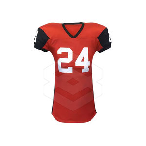 Camiseta de fútbol americano de último estilo, camiseta al por mayor, diseña tu propia camiseta de fútbol americano personalizada - Product Image 5