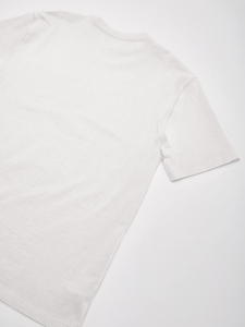 2024 dernier T-Shirt en coton surdimensionné imprimé Logo personnalisé pour hommes motif solide tricoté tenue décontracté avec impression à faible quantité minimale de commande - Product Image 6