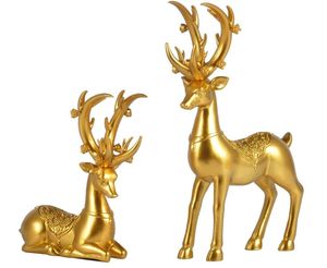 Sculpture animale en forme de cerf de Style moderne fait à la main Sculpture décorative en laiton personnalisée pour la décoration de dessus de Table de jardin à la maison - Product Image 6