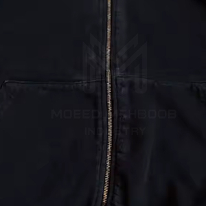 Sudadera con capucha de diamantes de imitación para hombre, tejido transpirable con cuello con capucha y bolsillo, estilo de invierno con patrón sólido - Product Image 6