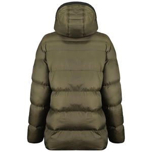 เสื้อแจ็คเก็ตผ้าแคนวาสทรงพัฟเฟอร์สำหรับผู้หญิง ดีไซน์ทันสมัย ราคาสุดคุ้ม สำหรับฤดูหนาว ดูเรียบง่าย น้ำหนักเบา สวมใส่สบาย เนื้อผ้านุ่ม สไตล์ลำลอง - Product Image 6