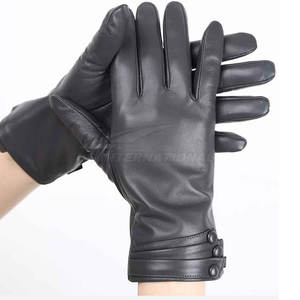 Nouveaux gants en cuir design personnalisé Gants en cuir de haute qualité pour hommes Gants en cuir pour hommes vente en gros - Product Image 2