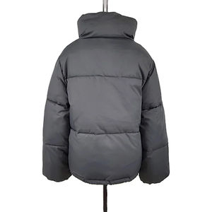 Chaqueta de lana ligera para mujer recortada Otoño Invierno Fuzzy Sherpa chaqueta sudadera abrigo con bolsillos - Product Image 2