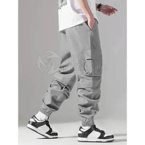 Pantalones de hombre de estilo callejero con estampados artísticos y ajuste holgado para Trend Wear Street Fashion Men Pantalones - Product Image 4