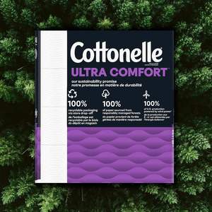 Cottonelle Ultra ComfortCare <b>Toilet</b> <b>Paper</b>, 6 Mega <b>Rolls</b> (24 Regular <b>Rolls</b>) - Product Image 6