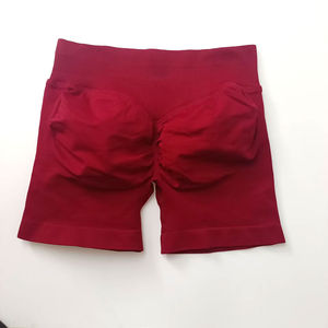 Short d'entraînement actif avec poches Short de yoga Vente en gros Séchage rapide Sport Double couche Taille élastique Short de course pour femme - Product Image 6