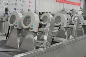 เครื่องทอดหอมแดงอัตโนมัติต่อเนื่อง,สายเครื่องทอด Bhaji แหวนทอดหัวหอมทำสายการผลิต - Product Image 4