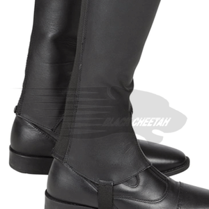 Huntley Ecuestre Ultra Suave Ajuste Personalizado Junto con Flexibilidad y Estabilidad Cuero Premium Half Horse Chaps - Product Image 5