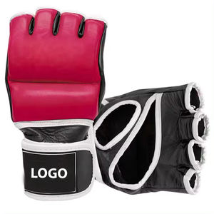 Gants de MMA professionnels de haute qualité, logo personnalisé, vente en gros, gants de grappling en cuir, gants de sparring, gants de boxe en PU, arts martiaux - Product Image 3