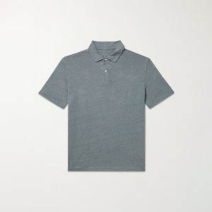 Vintage pour hommes de haute qualité fabriqué au Pakistan pour T-shirt polo Toile solide respirante avec grand logo et design multicolore - Product Image 1