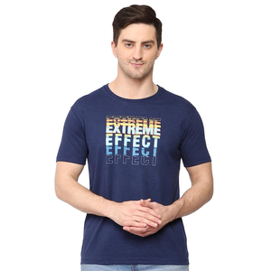 100% coton et pas cher impression personnalisée hommes t-shirt à la mode à manches courtes Slim Fit t-shirt en gros du Bangladesh - Product Image 1