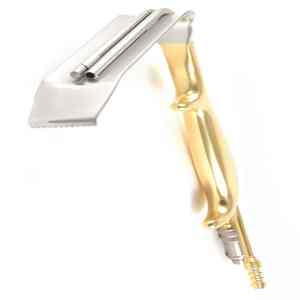 Venta caliente Tebbetts Retractor de mama Retractor de fibra óptica aislado con dientes 18,5 instrumentos de cirugía plástica Retractor de mama - Product Image 5