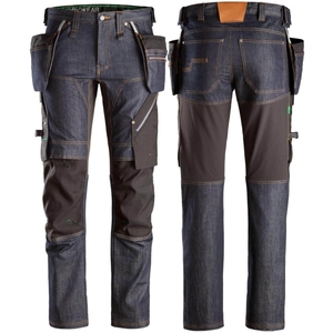 Pantalon léger à plis plats et multi-poches, style urbain, respirant, en polyester/coton, avec cordon de serrage, pour 2025-2026 - Product Image 6