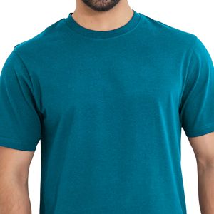 Camiseta Básica para Hombre 100% Algodón Tejido de Punto Blanco Premium - Product Image 6