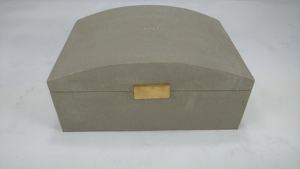 Cajas organizadoras de joyas personalizadas al por mayor, material de terciopelo y imitación Shagreen para almacenamiento de collares, embalaje de regalo de Vietnam - Product Image 2